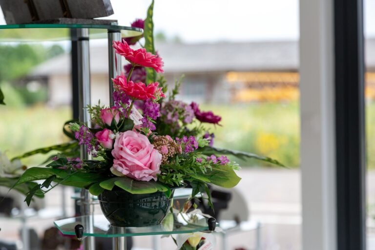 fleurs dans un vase